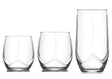 Чаши стъклени комплект от 6 броя