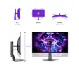 Монитор AOC AG326UZD2, 31.5" QD-OLED, 3840x2160@240Hz, 0.03ms GtG, 250cd m/2 (SDR), 1000cd m/2 (HDR), 1.500.000:1, 80M:1, Adaptive Sync, FlickerFree, LowBlue Mode, 8Wx2, Tilt, Height Adjust, Pivot, Swivel, 2xHDMI, DP, USB hub, KVM