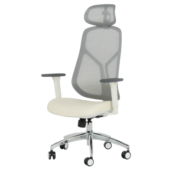 Директорски стол АНГЕЛА- дамаска, еко кожа