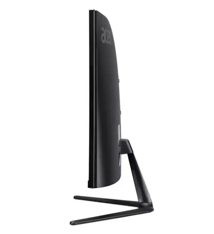 Монитор Acer Nitro ED270Zbmiipx, 27'' FHD (1920x1080) VA, Curved 1500R, ZeroFrame, 280Hz, 1ms (VRB), HDR10, 250nits, FreeSync Premium, 2xHDMI,Speakers, DP, Audio Out, VisionCare, Energy Class E, Black, 2Y