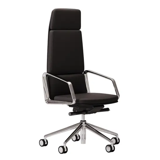 Директорски стол LEAD- черен цвят