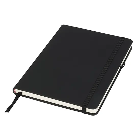 Бележник NOIR MEDIUM A5- черен цвят лента