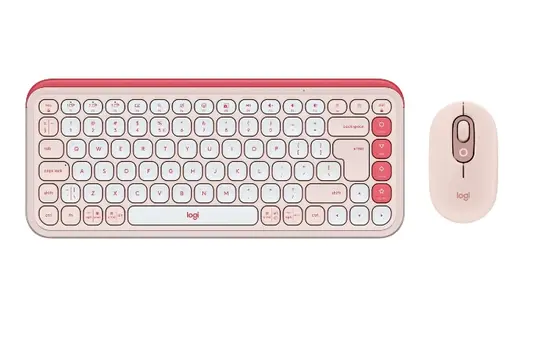 Комплект Logitech Pop Icon Combo - Rose - US INT'L - BT - NA - INTNL-973