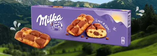 Кексчета Milka шоко 175 гр