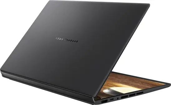 Лаптоп Asus ZenBook Duo 14 UX8407AA-SN130X, Screen Pad Plus, INTEL Ultra 9  PTL U9-H484 (16C) 14" OLED, WQXGA+ ( 2880X1800 ) 16:10Touch, 32GB, 2TB SSD, Soft Keyboard, Windows 11 Pro,Moher Gray, Sleeve