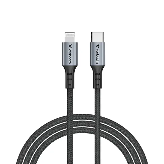 Кабел Verbatim Sync & Charge USB-C to Lightning 120 cm