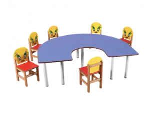 Комплект ученическа маса със столове Y 1935