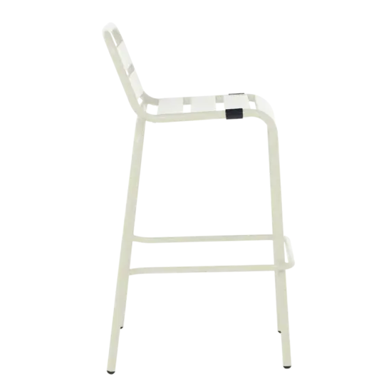 Бар стол ШАНИ-снимка отстрани, висок стол