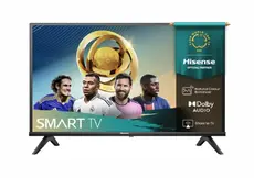 Телевизор Hisense 40' A4Q, Full HD 1920x1080, DLED, HDR, HLG, DTS HD, Smart TV, WiFi, WiFi Direct, 2xHDMI, 2xUSB, LAN, CI+, DVB-T2CS2, Black