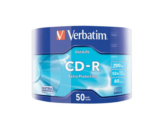 Дискове VERBATIM  CD-R 50 бр. фолио