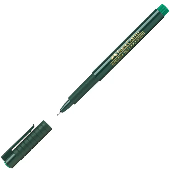 Тънкописец Faber-Castell 1511 зелен