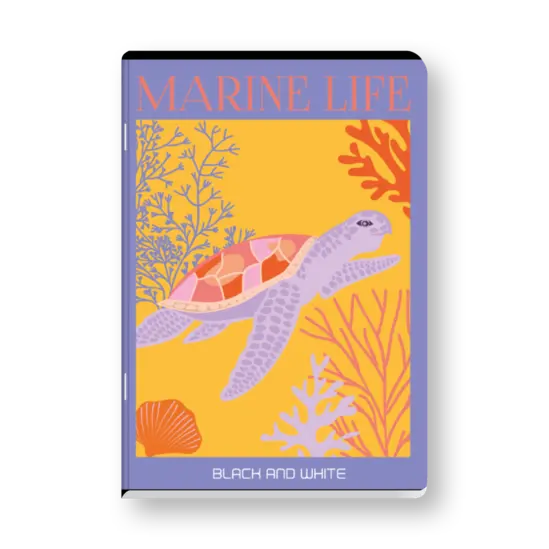 Тетрадка B&W редове А5 офсет 80 л