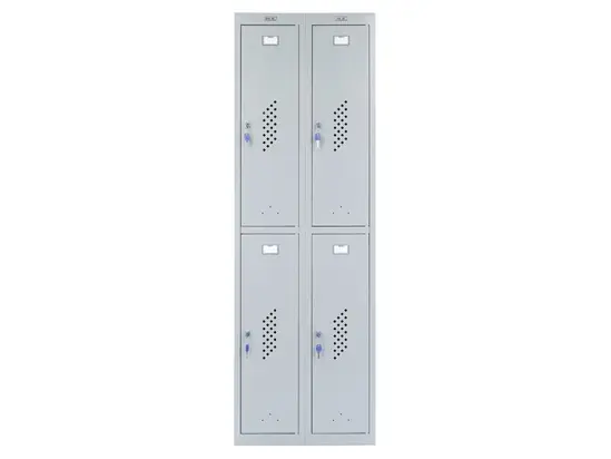 Метален гардероб PMT с 4 отделения 183х60х50 - затворени варти