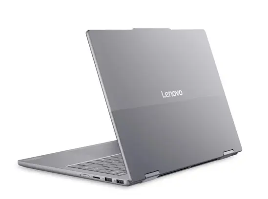 Лаптоп Lenovo ThinkBook 14 2-in-1 G6 Intel Core Ultra 5 325 (up to 4.5GHz, 12MB), 16GB DDR5-5600, 512GB SSD, 14" WUXGA (1920x1200) IPS, Glossy, Touch, Intel Graphics, FHD 1080p&IR Cam, Pen, WLAN, BT, Backlit KB, No FPR, 3 cell, DOS, 3Y Onsite