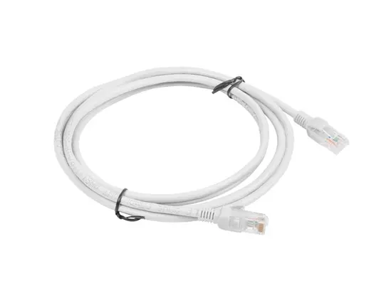 Кабел Lanberg patch cord CAT.5E 2m, grey