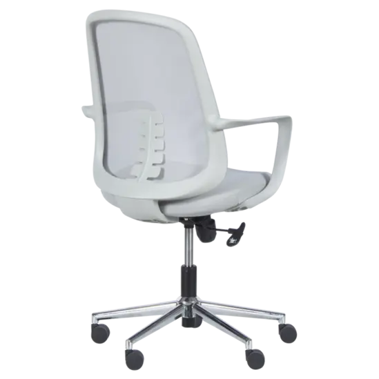 Работен стол ДАННА- снимка отзад, полипропиленова база