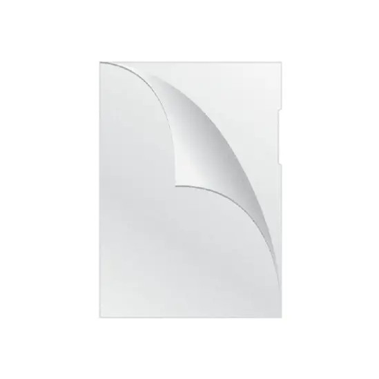 Джоб за документи L образен матиран 120 микр 100 бр-прозрачен