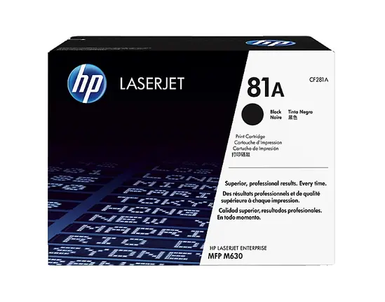 Консуматив HP 81A Black Original LaserJet Toner Cartridge