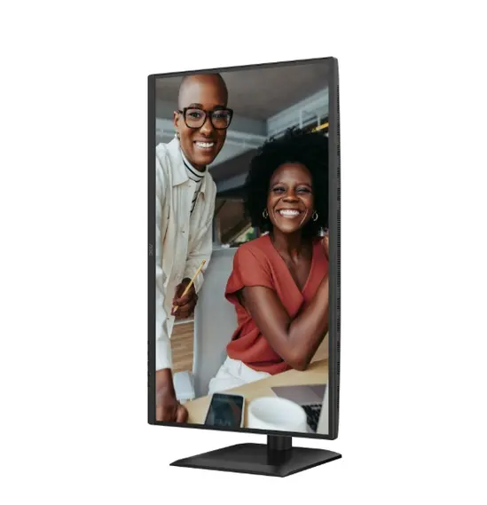 Монитор AOC 27E4U, 27" IPS WLED, 1920x1080@120Hz, 4ms GtG, 300cd m2, 1500:1, 20M:1 DCR, Adaptive Sync, FlickerFree, Anti Blue Light, 2Wx2, Tilt, Height Adjust, Pivot, Swivel, D-SUB, HDMI, USB Hub