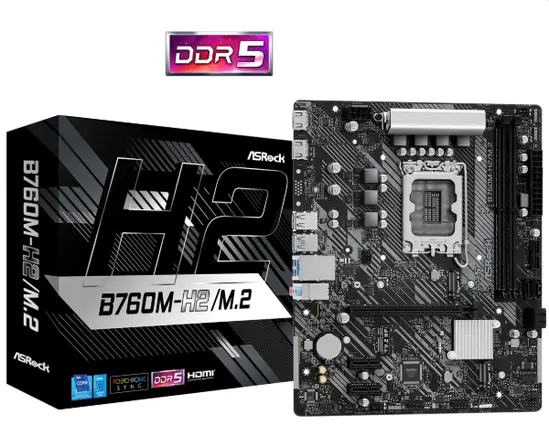 Дънна платка Asrock B760M-H2M.2