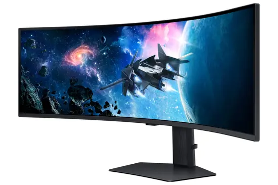 Монитор Samsung LS49CG950, 49" Odyssey G9 GAMING, Curved VA, 1000R, 240Hz, 32:9, 5120 x 1440, 450 cd/m2, Display Port, HDMI, Micro HDMI, USB Hub, Black + Logitech G102 Mouse, Lightsync RGB, 8000 DPI, 6 Programmable Buttons, Black