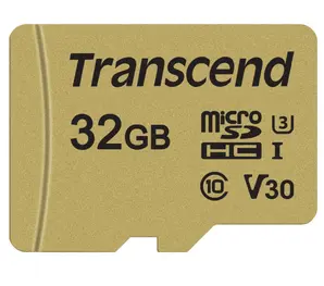 Памет Transcend 32GB microSD UHS-I U3 (with adapter), MLC