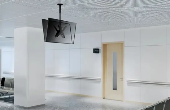 Стойка Neomounts Back to Back Screen Ceiling Mount (Height: 106-156 cm)