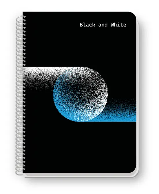 Тетрадка със спирала А5 Exclusive dots 80 л PP корица