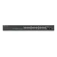 Комутатор ZyXEL GS1900-24 v2, 24-port GbE L2 Smart Switch, rackmount, fanless