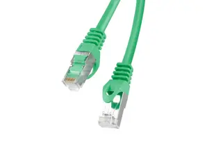 Кабел Lanberg patch cord CAT.6 FTP 3m, green