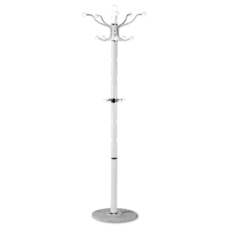 Закачалка за дрехи 8106- бяла, 9 кукички