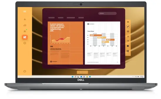 Лаптоп Dell Latitude 5550, Intel Core i5-1335U (12 MB cache, 10 cores, up to 4.6 GHz), 15.6" FHD (1920x1080) AG IPS 250nit, 8 GB: 1 x 8 GB, DDR5, 5600 MTs, 512 GB SSD PCIe M.2, Intel Iris Xe, FHD IR Cam and Mic, WiFi 6E, FPR, Backlit Kb, Windows 11 Pro, 