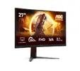 Монитор AOC C27G4Z2, 27" Curved 1500R, Fast VA, WLED, 1920x1080@260Hz (OC, Native 240Hz), 1ms GtG, 0.3ms MPRT, 300cd m/2, 3000:1, Adaptive Sync, FlickerFree, Low Blue Mode, Tilt, Height Adjust, Swivel, 2xHDMI, DP