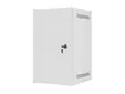 Комуникационен шкаф Lanberg rack cabinet 10' wall-mount 9U  280x310 self-assembly flat pack with metal door, grey