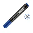 Перманентен маркер Office Point син