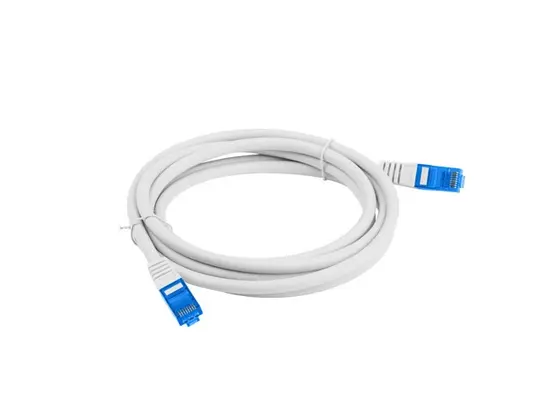 Кабел Lanberg patchcord CAT.6a sftp lszh cca 1.5m grey fluke passed