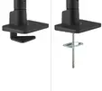 Стойка Neomounts Next One Desk Mount, double display crossbar (topfix clampgrommet)