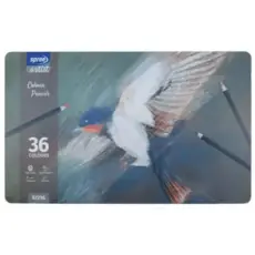 Моливи цветни Spree 36 цвята - опаковка