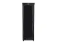 Комуникационен шкаф Lanberg rack cabinet 19' free-standing 47U800x1000 (flat pack) with glass door lcd black v2