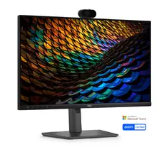 Монитор Dell P2426HEB, 23.8" Conferencing Monitor, IPS Anti-Glare, 5ms, 120 Hz, 1500:1, 300 cd/m2, FHD 1920x1080, 99% sRGB, HDMI, Display Port, USB-C Hub, RJ45, Webcam, Mic, Speacers, KVM Switch, PD 90W, Height Adjustable, Pivot, Swivel, Tilt, Black