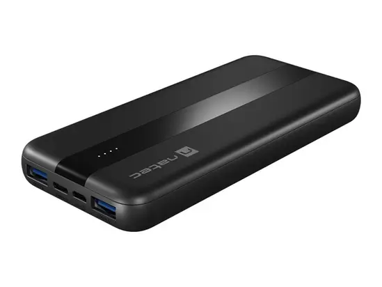 Зарядно устройство Natec Powerbank Trevi Slim Q V2 10000MAh 2X USB-A 18W + 1X USB-C 20W + USB-C - USB0-C CABLE