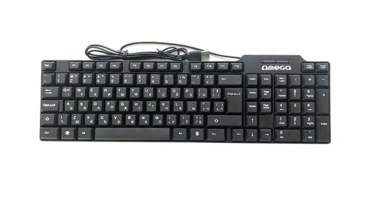 Клавиатура Omega OK05 кирилизирана