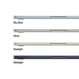 Лаптоп Apple MacBook Air 13.6: Apple M5 chip with 10-core CPU and 8-core GPU, 16GB, 512GB SSD - Starlight