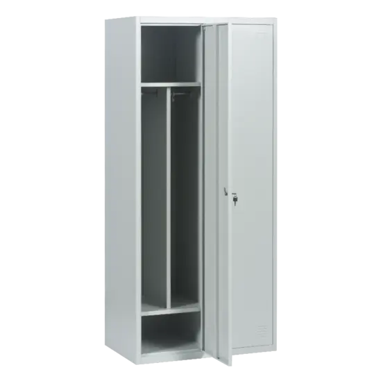 Метален гардероб BTL K с 2 отделения 183х81х50 см- с лява отворена врата