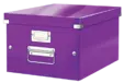 Кутия архивна Leitz Click & Store лилава