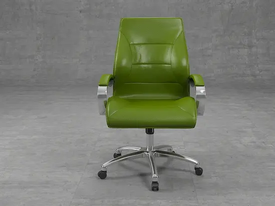 Работен стол ВОКИЛ ARS 02- хромирани подлакътници меки падове