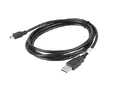 Кабел Lanberg USB MINI-B(M) -  USB-A (M) 2.0 cable 1.8m, black (Canon)