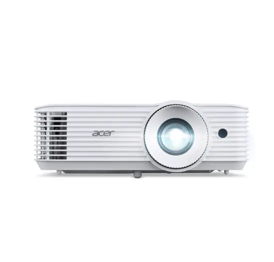 Мултимедиен проектор Acer Projector P1558i, DLP, Full HD (1920x1080), 5200 ANSI Lumens, 14,000:1 Dynamic Black, 1.3X Zoom, Wireless dongle included, 2x HDMI (1.4b), DC Out (5V1.5A, USB-A), RS232, Speaker 10W, Bluelight Shield, 2.8 kg, Bag, 3Y, White