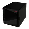 Мрежов сторидж Asustor AS5304T, 4-Bay NAS, Intel Celeron J4105 Quad-Core 1.5 GHz (burst up 2.5 GHz), 4 GB SO-DIMM DDR4,4 x 2.5'3.5' SATA3 HDD or SSD 2.5 GbE x 2, USB 3.2 Gen 1 Type A x 3, WOW (Wake on WAN), WOL, System Sleep Mode, AES-NI hardware encrypt