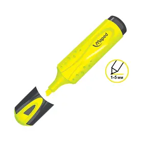 Текст маркер Maped fluo peps жълт
